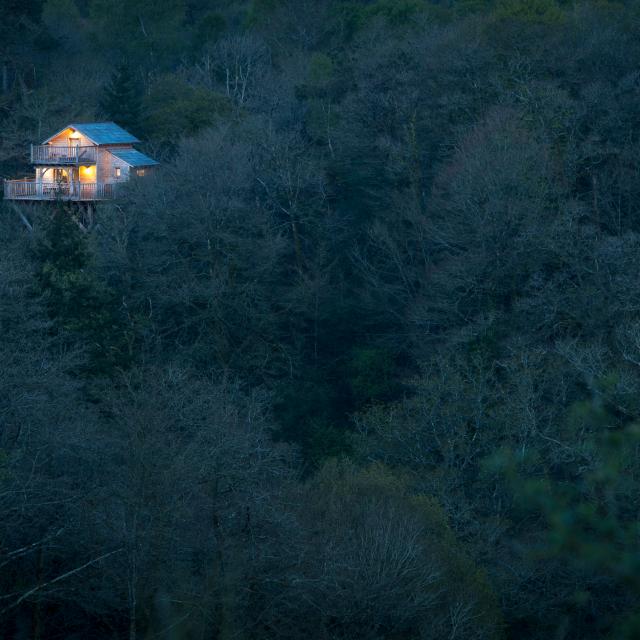 Cabane Perchée à la Vallée du Pratmeur - Quistinic