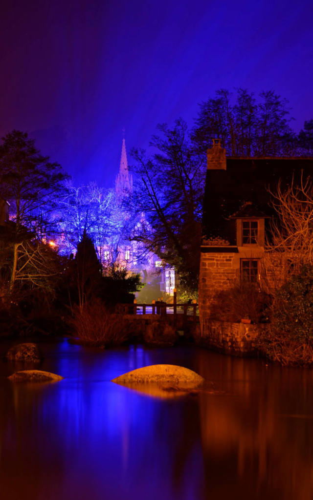 Pont Aven - Illuminations de Noël