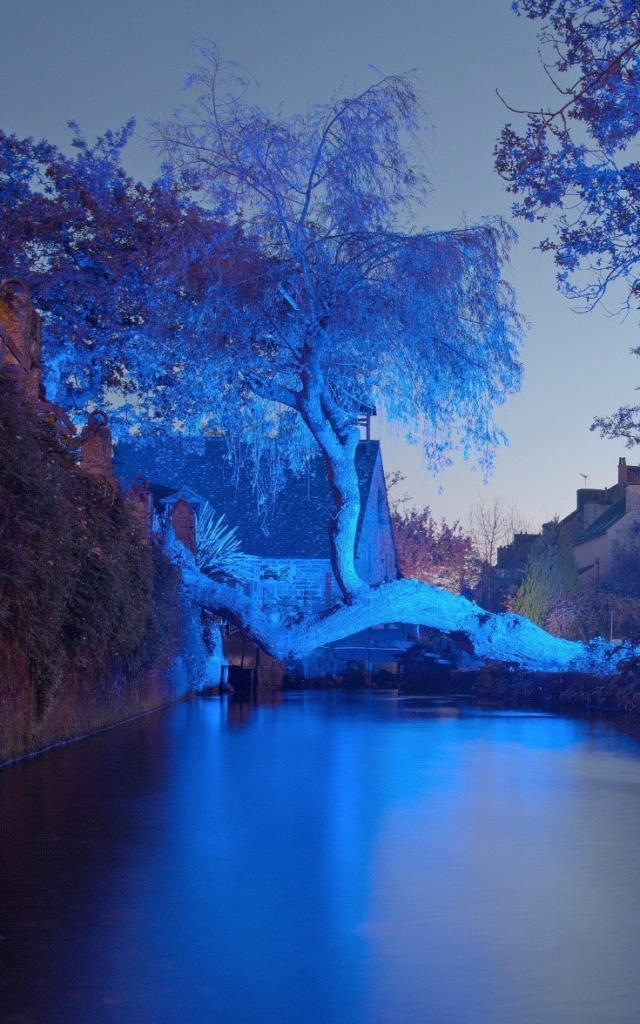 Pont Aven - Illuminations de Noël