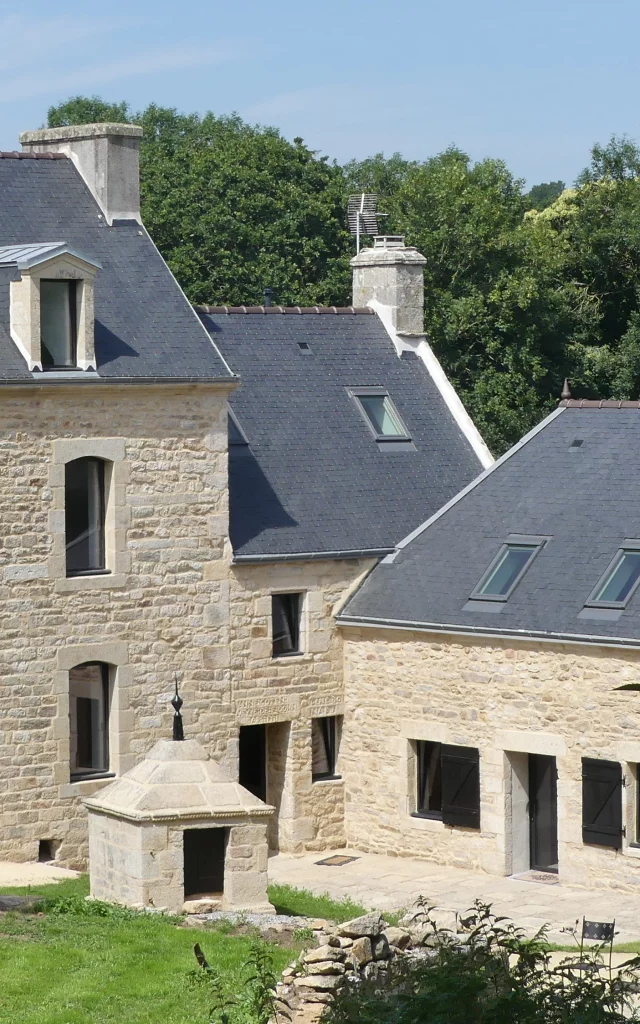 Chambre d'hôtes - Domaine De Tréouzien - Plouhinec - espace bien-être- vue extérieure