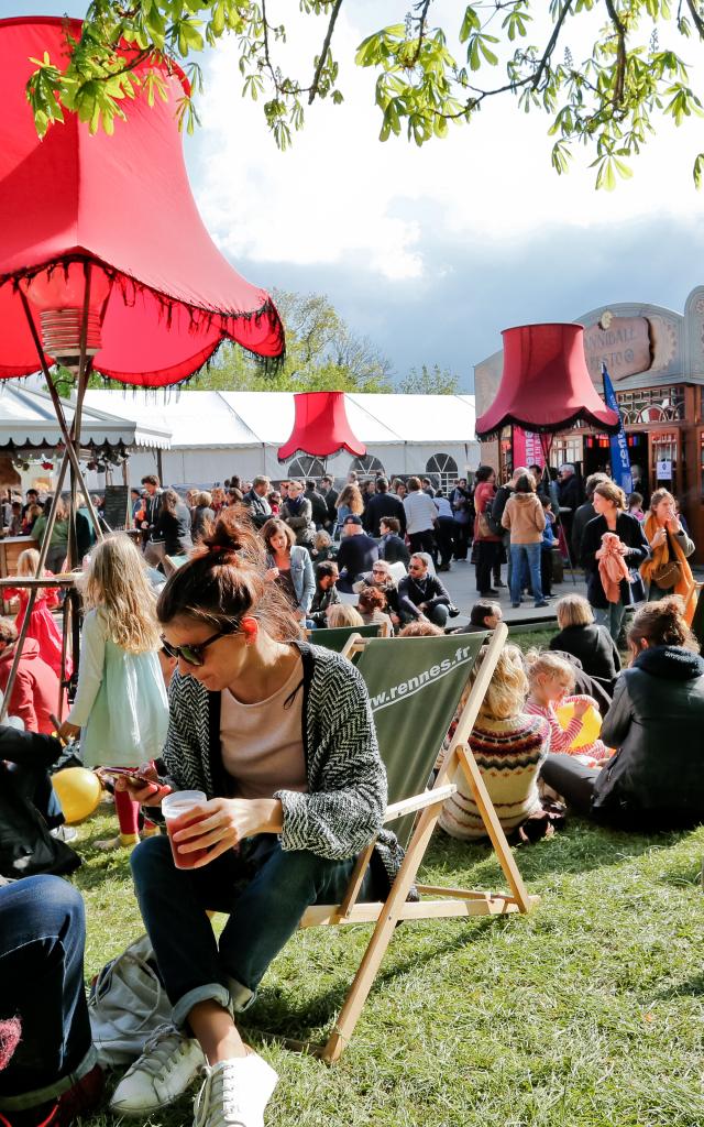 Festival Mythos - au parc du Thabor - Rennes