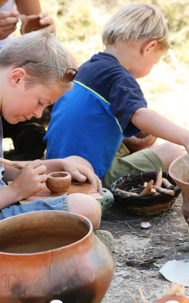 Monteneuf - Archéosite - Atelier de poterie