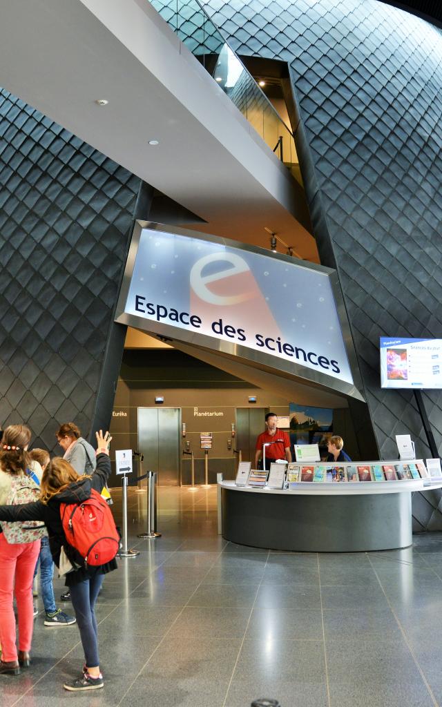 Rennes - Les Champs Libres - Espaces des sciences