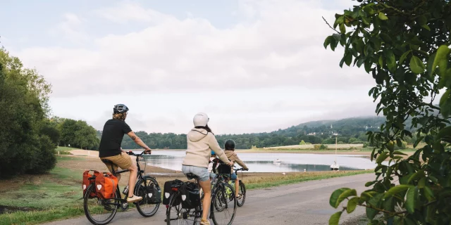 Mûr-de-Bretagne - Balade à vélo au Lac de Guerlédan