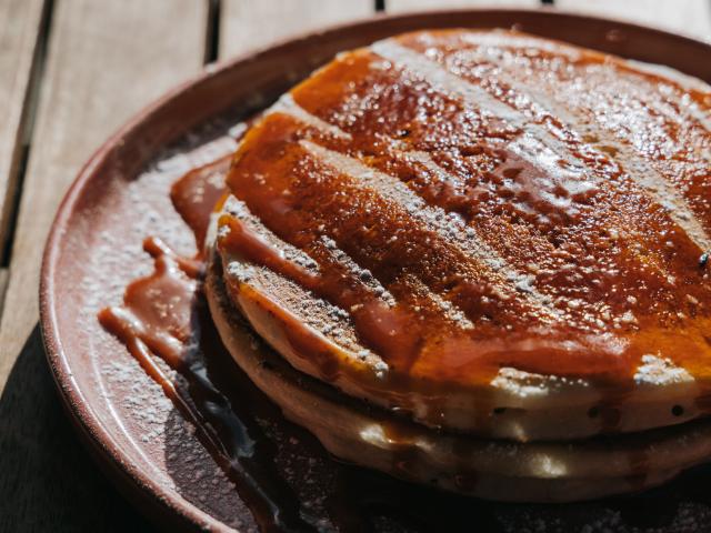 Restaurant Miette - Pancakes au caramel - Dinan